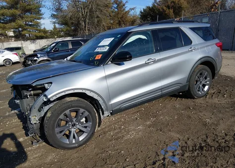 2022 Ford Explorer Xlt из США, поврежденный, VIN 1FMSK8DH8NGB43080